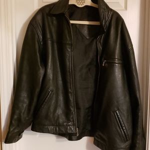 Leather jacket